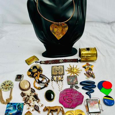 Bevy of Brooches & More