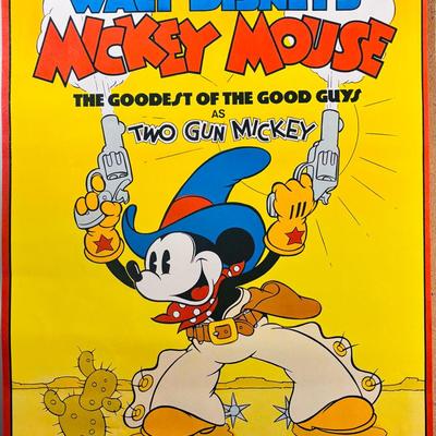 Vintage Disneyana Poster