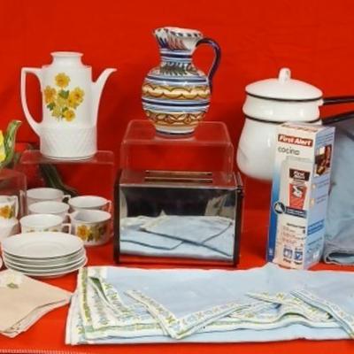 Bavarian Coffee Set & Vintage Kitchen