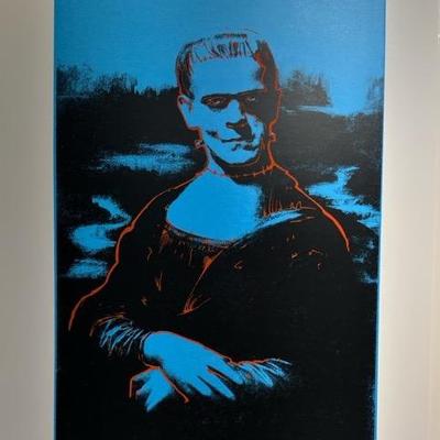 Blue Electric Frankenstein Artwork #2 - By Malleus