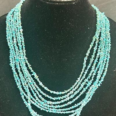 Jay King Multi Strand Turquoise Necklace