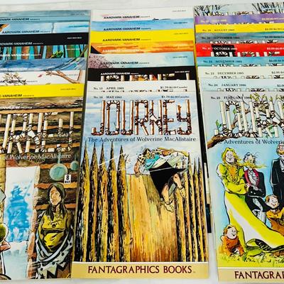Journey #1-25 Set / Aardvark-Vanaheim / 1983 / VG+