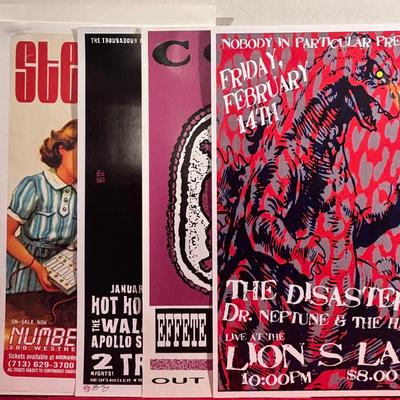 Rock Concert Poster Collection