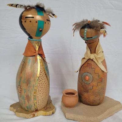 Gourd Art Figures 