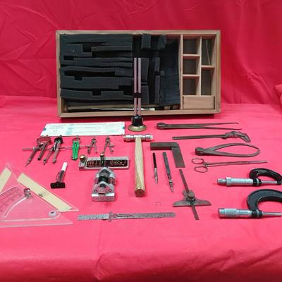 Precision Instrument Kit W/ Starlett Micrometers And More