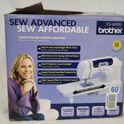 Brother CS-6000i Computerized Sewing Machine 