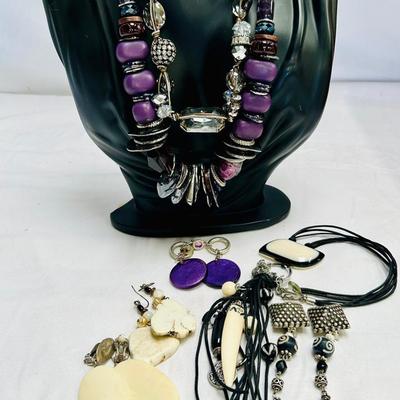 Chicos Purple, Rhinestones & More 