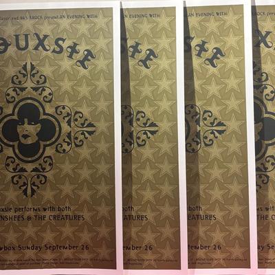 Siouxsie and the Banshees Concert Posters