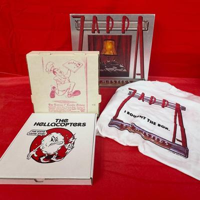 ZAPPA T-shirt, Hellacopters, Estrus Collector Boxes & Vinyls 