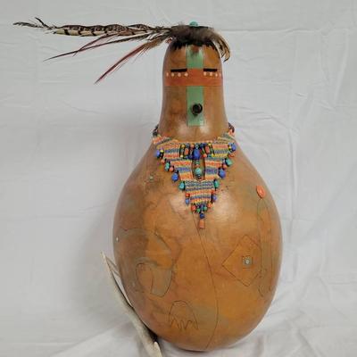Gourd Art Kachina 