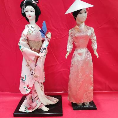 "Maisugata" Vintage Japanese And Vietnamese Dolls