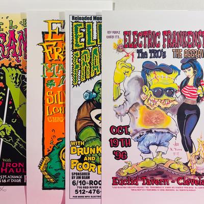 Electric Frankenstein Concert Posters, #3