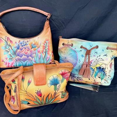 Anuschka Hand-painted Leather Bags “Sweet Dreams” & More 