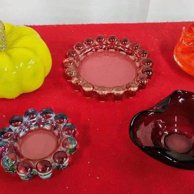 A Variety Of Table Glass Decor 