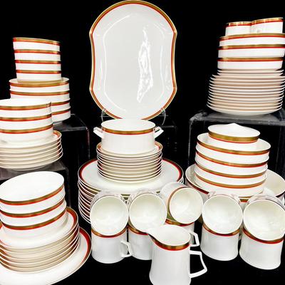 Mikasa Narumi Bone China Vintage Cabernet Set Of 85