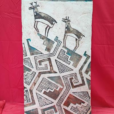 Ron Nelson Signed Handcrafted Native Style Artwork