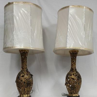 James Mont Style Regency Lamps
