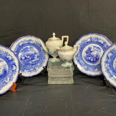 Flow Blue Plates & Home Decor