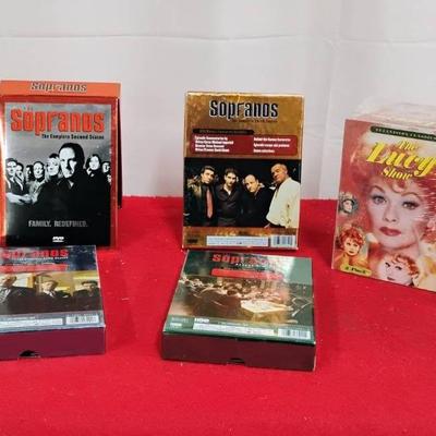 The Sopranos Box Set Complete Seasons 1-6 (EP.6 Part l.) And Two Complete Box sets Of Lucy Ball
