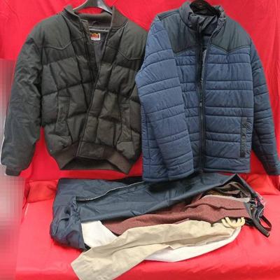 Men's Outerwear Puffer Jackets W/ Frontier Apparel & Accessories