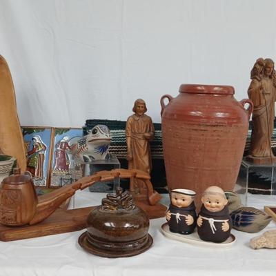 Wood-Clay and Tile Decor