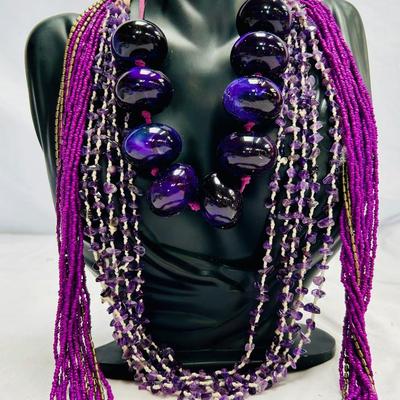 Purple Costume Jewelry