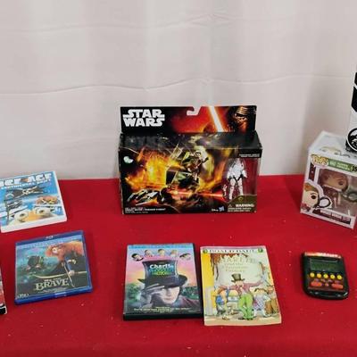 Pixar Movies, Star Wars and POP Figurines, Magic & More