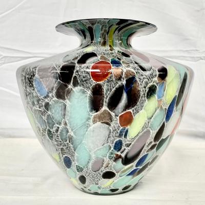 Mouth Blown Glass Vessel, Italy 