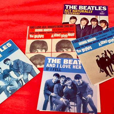 The Beatles Hard Days Night, If I Fell 7” Vinyls Sleeves & More! 