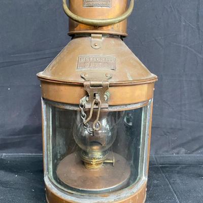Ship’s Port Oil Lamp