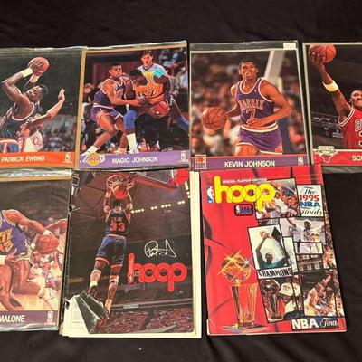 NBA Players Action Shots, Hoop Magazines