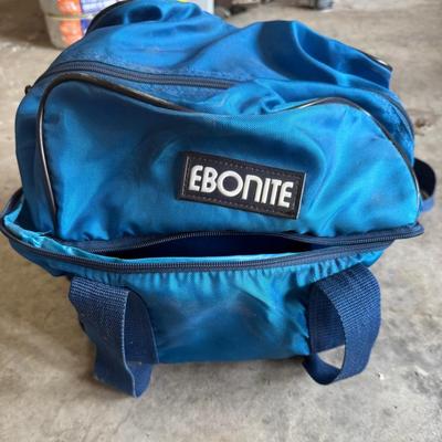 Bowling Ball With Storage Bag With Straps 