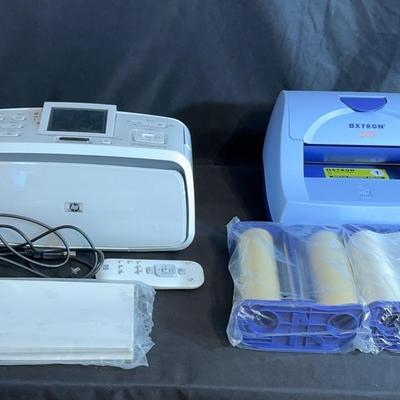 HP Photo smartA716 &  Xyron 505 Sticker and Laminar 