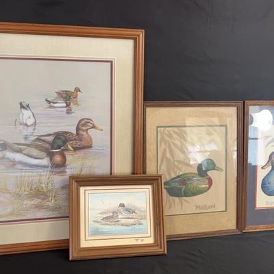 Duck Themed Prints In Frames