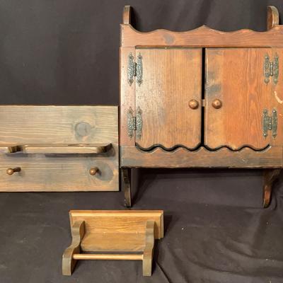 Wooden Cabinet, Shelves