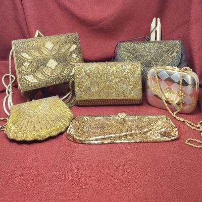 Fancy Golden Clutches 