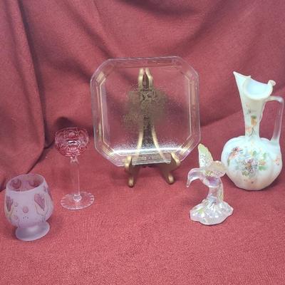 Hand Painted Pitcher and More