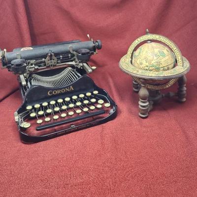 Antique Corona Folding Typewriter and More