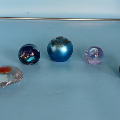 Glass Paperweight Collection #3