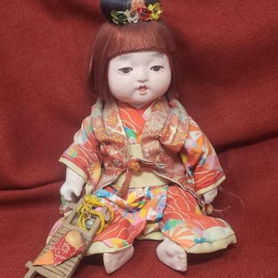 Rare Vintage Japanese Doll