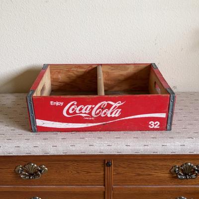 Vintage Wooden Coca Cola Crate