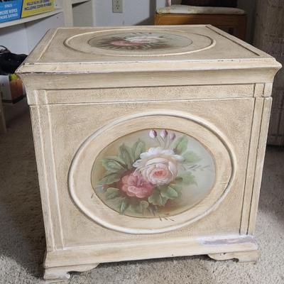 Large Painted Storage Box