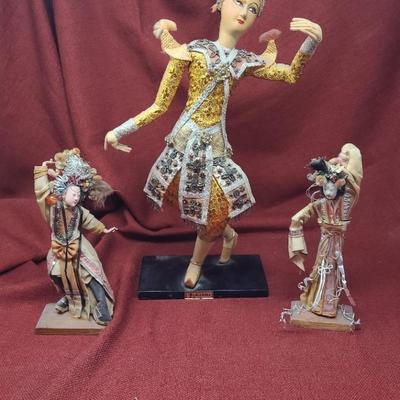 Vintage Thai Dancing Dolls