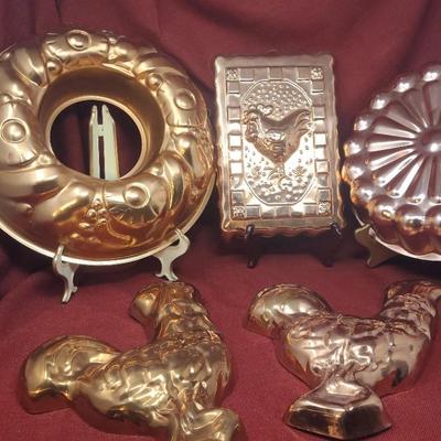 Copper Wall Hanging Molds