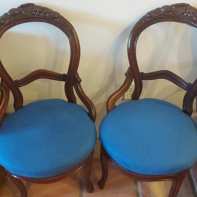 VICTORIAN STYLE CHAIRS 