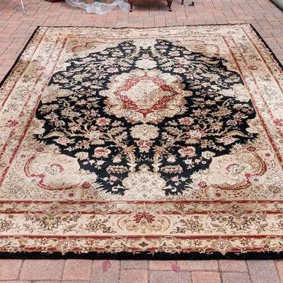 MULTI-COLORED WOOL RUG
