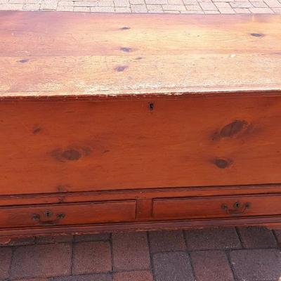 HEAVY DUTY AND GORGEOUS WOODEN CHEST