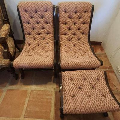 AMERICAN MAHOGANY SIDE CHAIRS
