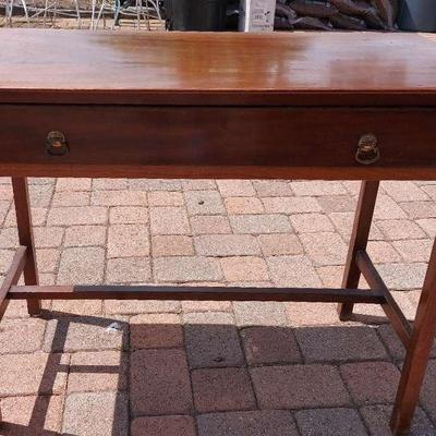 VINTAGE MAHOGANY WRITING DESK