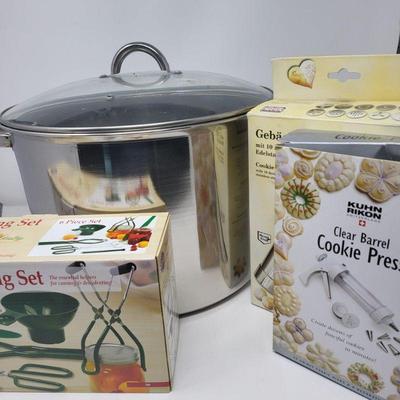 Canning & Cookie Making	